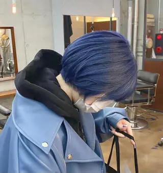 カラー ハイトーン/デザイン hirokiのヘアスタイル