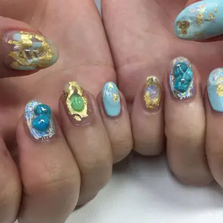 ネイル マツエク・マツパ SPICENAILS ＠吉祥寺のネイルデザイン