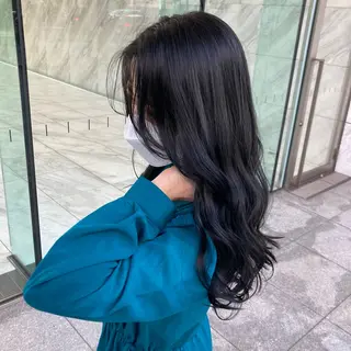 カラー 💖ブリーチなし透明 感💖ASAHIのヘアスタイル