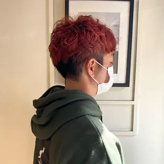 ショート カラー メンズ 倉田 翔のヘアスタイル