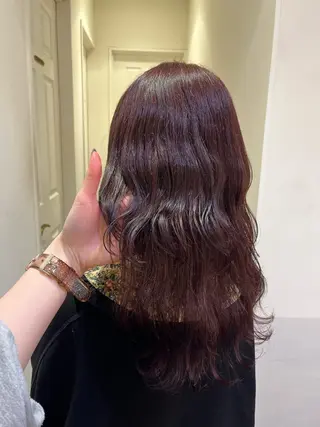 カラー エクステ🎀 暖色カラー🎀amiのヘアスタイル