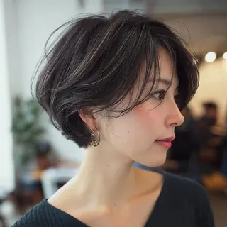 ショート ショート/脱白髪染め /鎌倉/コウスケのヘアスタイル