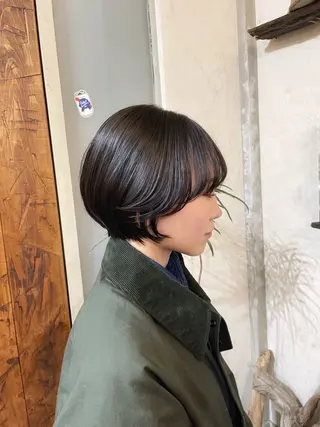 ショート lanugo 越打　優のヘアスタイル