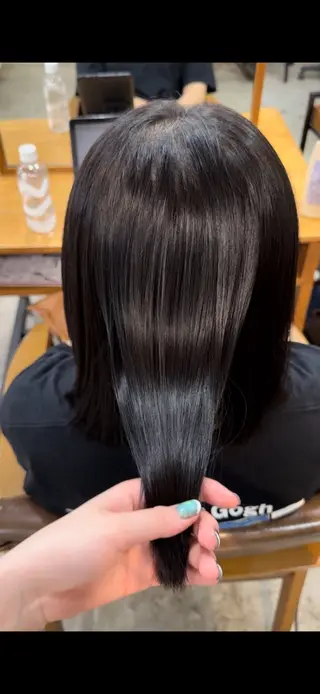 セミロング カラー ✨️トリートメント✨ /✨透明感✨/ゆうのヘアスタイル