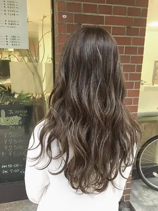 ロング カラー ノンダメージ髪質改善 カラー💎/KURAのヘアスタイル