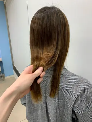 朝ラク縮毛矯正 kiryuのヘアスタイル