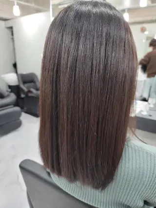 セミロング カラー ❇️安達 優心❇️ レイヤー/艶髪特化のヘアスタイル