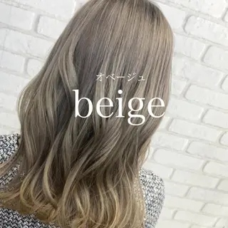 ミディアム カラー ブリーチカラー🫧 森　凪沙のヘアスタイル