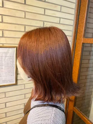カラー 中川 遥のヘアスタイル
