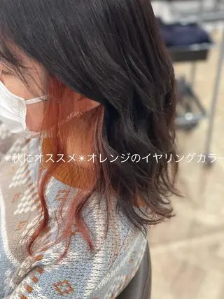 ロング カラー やまこし 美裕樹のヘアスタイル