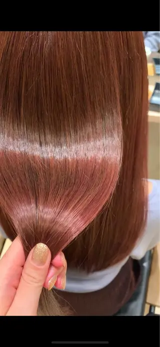 ロング カラー 高井瑠華🌼 ストカールカット特化のヘアスタイル