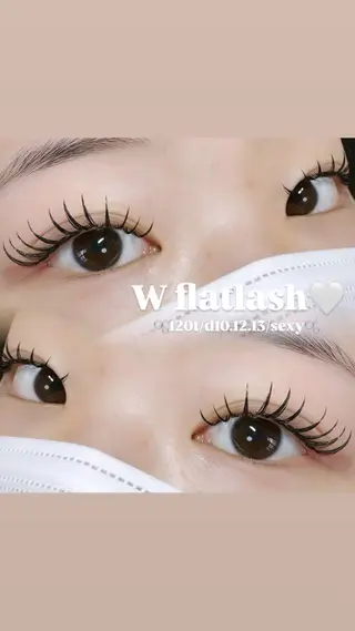 マツエク・マツパ eyelash salon 華のマツエク・マツパデザイン