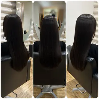 ロング カラー KON|ごまかさない 艶。酸熱×精密カットのヘアスタイル