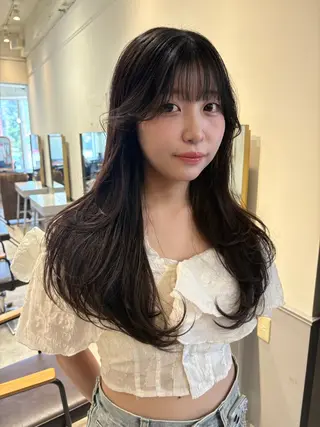 ロング SIKI yuuna レイヤーカット🪽のヘアスタイル