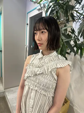 ショート ハッシュカット🎀 レイヤーカットのヘアスタイル