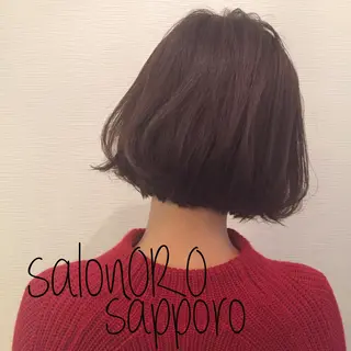 ミディアム カラー 池田 真由美のヘアスタイル