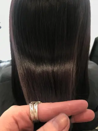 セミロング サイレント美容師 アイリィのヘアスタイル