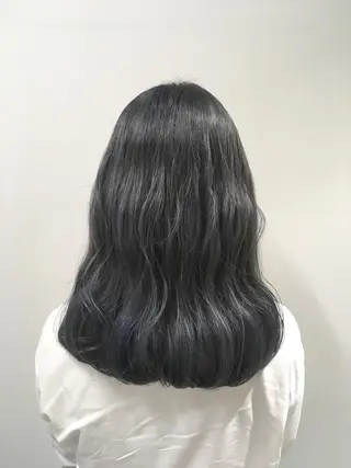 セミロング カラー yoshi ☆のヘアスタイル