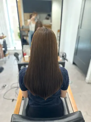 ロング カラー パーマ ヘアアレンジ メンズ キッズ 骨格レイヤーカット 🌿美髪縮毛矯正のヘアスタイル