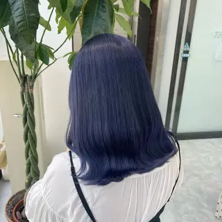 ロング カラー ヘアアレンジ レイヤー×透明感カラ ーHAYATOのヘアスタイル