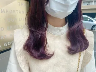 カラー 中富 🍪みなのヘアスタイル