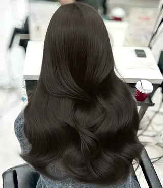 ロング カラー 韓国ヘア🇰🇷× 髪質改善🫧テルのヘアスタイル