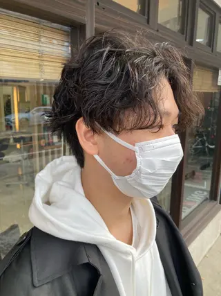 ショート メンズ 永井 大希のヘアスタイル