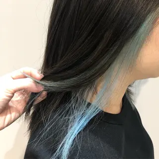 ミディアム まつい みるのヘアスタイル