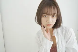 ショート カラー 京都大人女性ショート 徒歩1分/秋山のヘアスタイル