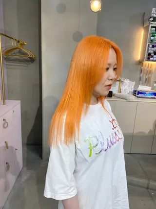 ロング カラー 前橋 姫奈のヘアスタイル