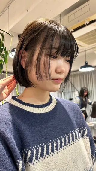ショート じゅわっと暖色カラー 🍊Moemiのヘアスタイル