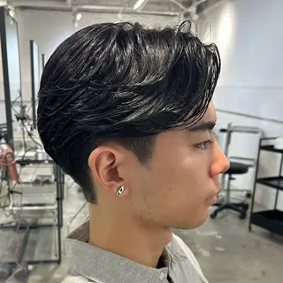 パーマ メンズ メンズ清潔感のプロ 💈メンズパーマ藤田のヘアスタイル