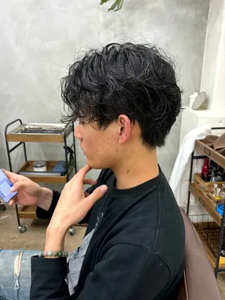 パーマ メンズ ayano🫧 《CIEN》のヘアスタイル