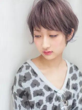 ショート カラー 松島祐介【店長／ トップディレクター】のヘアスタイル