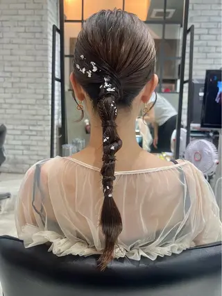 ロング ヘアアレンジ 🌿ニュアンス/髪質 改善🌿Fukudaのヘアスタイル