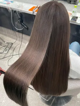 ロング メンズスタイリスト/ 髪質改善/居場のヘアスタイル