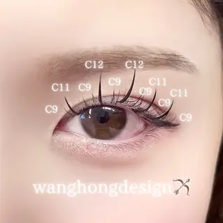 マツエク・マツパ ICY❁⃘eye aikaのマツエク・マツパデザイン