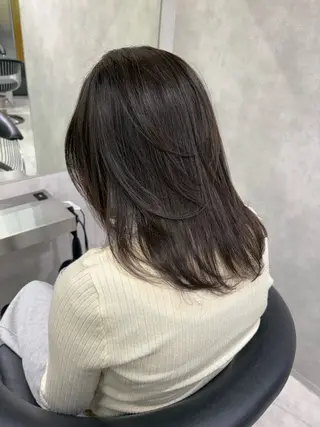 ミディアム 🌷レイヤー・ボブ /tomomi🌷のヘアスタイル