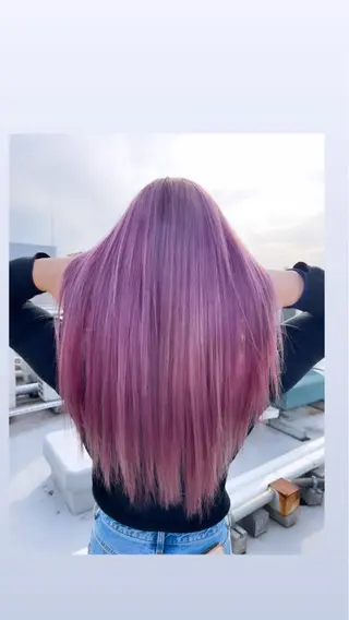 ロング カラー モテ髪提案します💕 髪質改善宗一郎のヘアスタイル