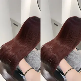 ロング 艶髪カラー🫧 髪質改善🪽萩原のヘアスタイル