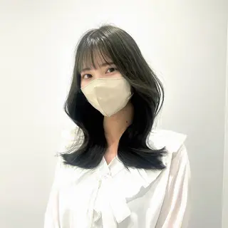 カラー ⛓ワンホンレイヤー 🥀🖤/あいりのヘアスタイル