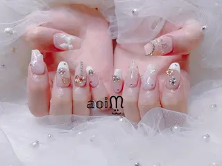 ネイル 葵うさぎ AIのネイルデザイン