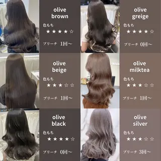 ロング カラー🇰🇷 💕髪質改善のヘアスタイル