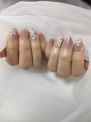 ネイル 自爪育成ネイルケア Lena  nailのネイルデザイン