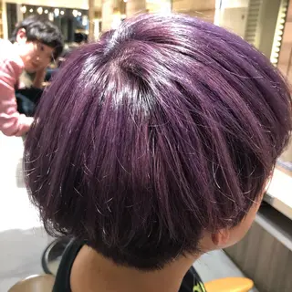 ショート カラー 川口髪質改善ウルトワ 🌈毛島健樹🌈のヘアスタイル