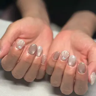 ネイル MAO /  香椎 / フィルイン対応のネイルデザイン