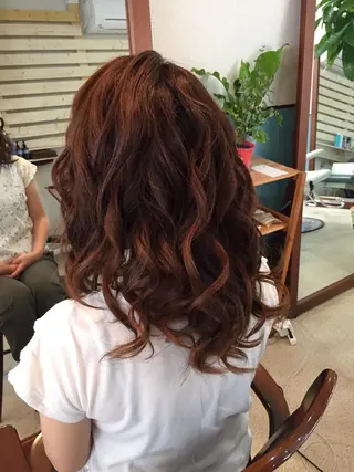 セミロング ロング ヘアアレンジ 早朝✨ヘアセット 着付け/清水玲歌のヘアスタイル