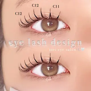 マツエク・マツパ iori eye salonのマツエク・マツパデザイン