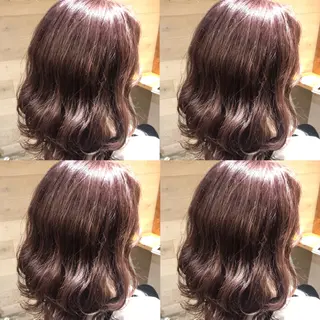 ミディアム カラー Minami. 🩵 再現性特化ヘアのヘアスタイル