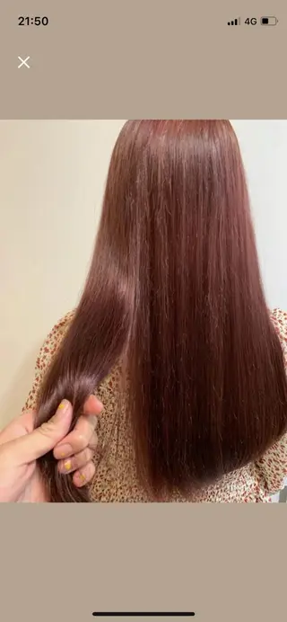 ミディアム カラー CEINE【セーヌ】 三軒茶屋のヘアスタイル